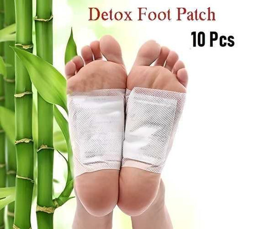 Detox Foot Patches – Natural Body Cleanse & Stress Relief (Set of 10)